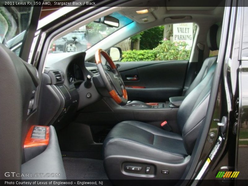 Stargazer Black / Black 2011 Lexus RX 350 AWD