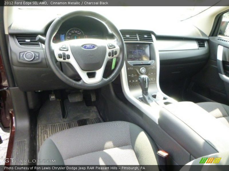 Cinnamon Metallic / Charcoal Black 2012 Ford Edge SEL AWD