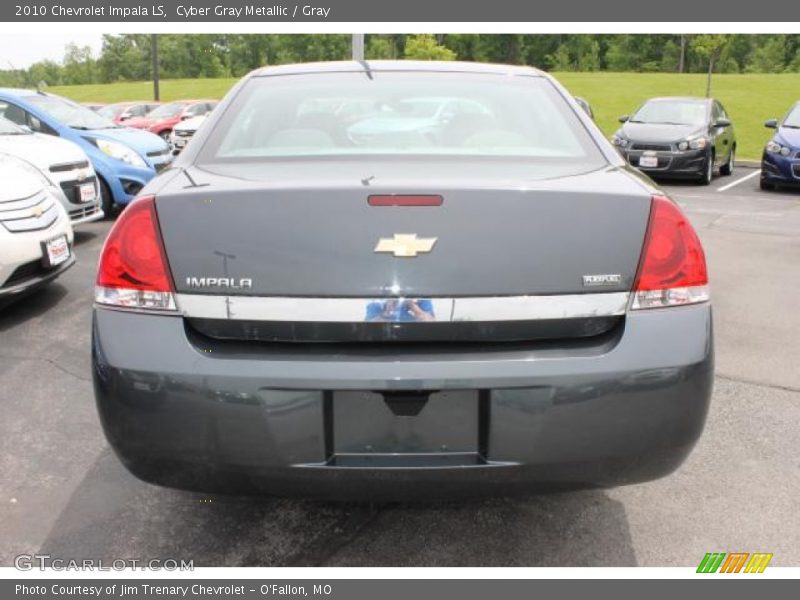 Cyber Gray Metallic / Gray 2010 Chevrolet Impala LS