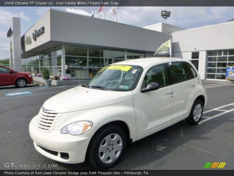 Cool Vanilla White / Pastel Slate Gray 2008 Chrysler PT Cruiser LX