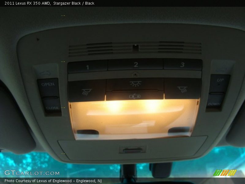 Stargazer Black / Black 2011 Lexus RX 350 AWD