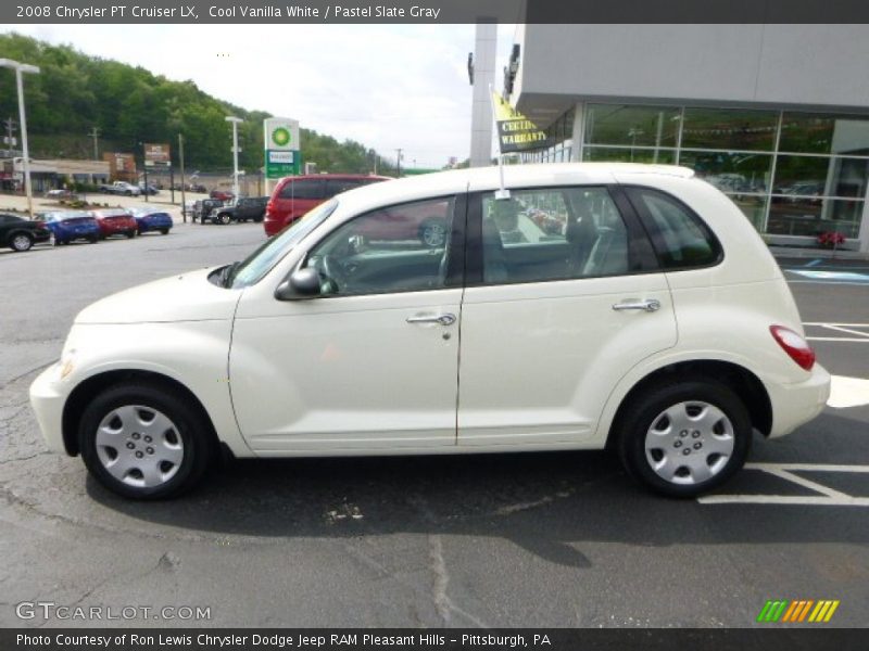 Cool Vanilla White / Pastel Slate Gray 2008 Chrysler PT Cruiser LX