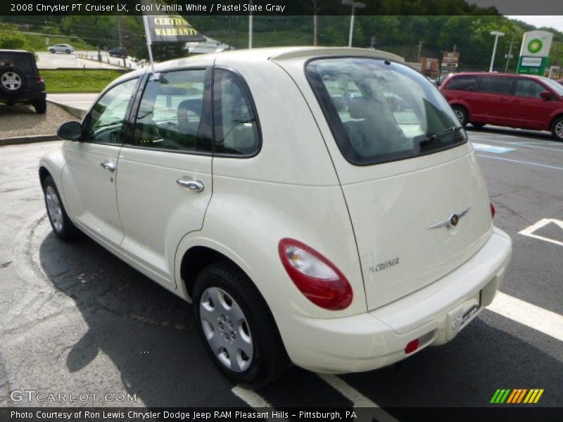 Cool Vanilla White / Pastel Slate Gray 2008 Chrysler PT Cruiser LX