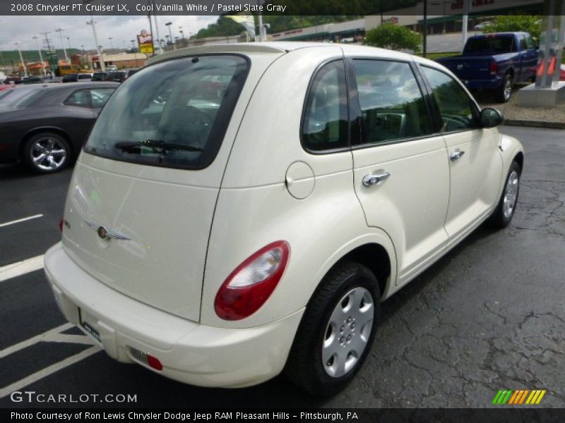 Cool Vanilla White / Pastel Slate Gray 2008 Chrysler PT Cruiser LX