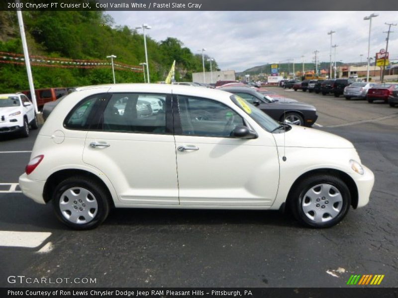 Cool Vanilla White / Pastel Slate Gray 2008 Chrysler PT Cruiser LX
