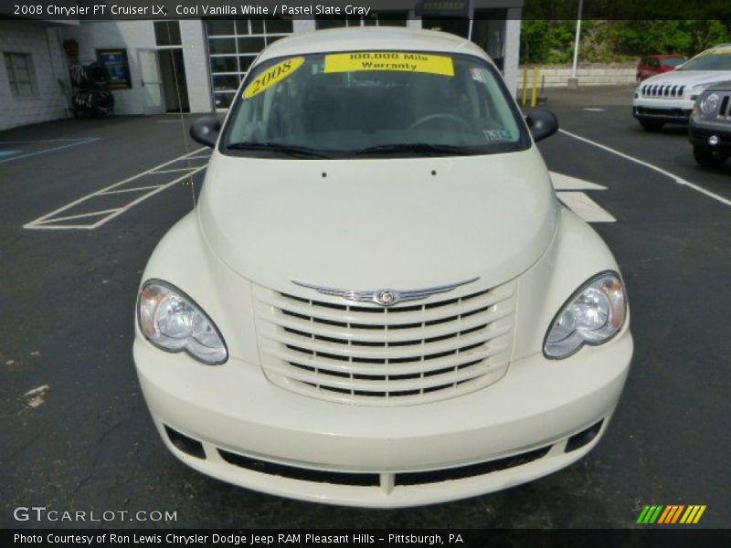 Cool Vanilla White / Pastel Slate Gray 2008 Chrysler PT Cruiser LX