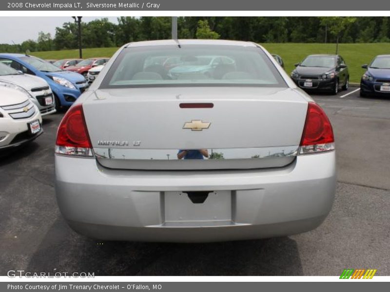 Silverstone Metallic / Gray 2008 Chevrolet Impala LT