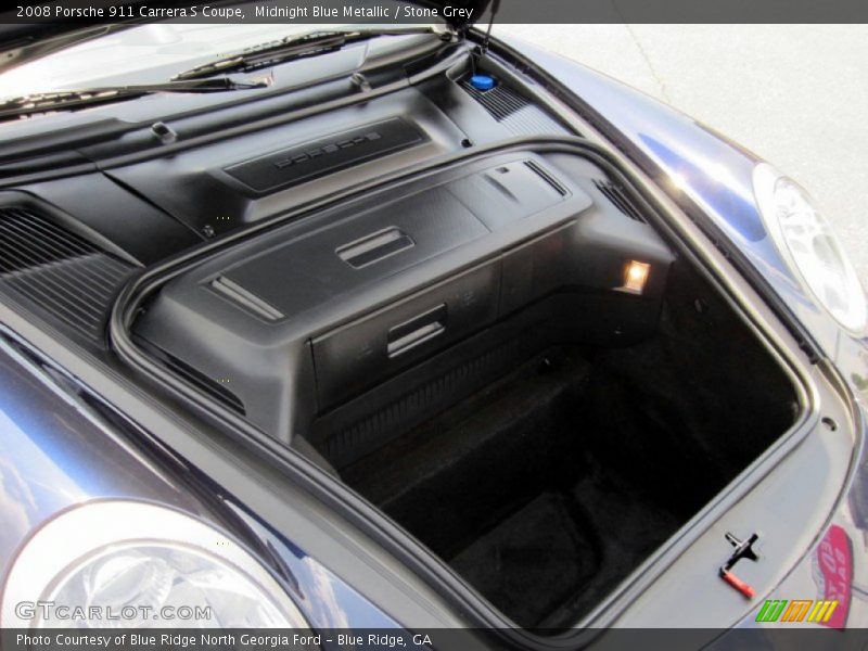 Midnight Blue Metallic / Stone Grey 2008 Porsche 911 Carrera S Coupe
