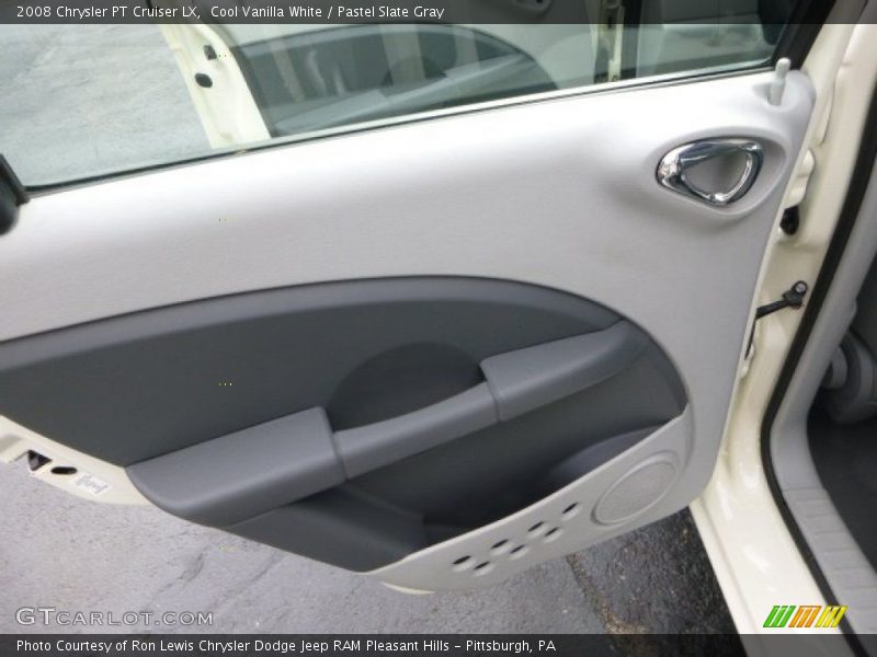 Cool Vanilla White / Pastel Slate Gray 2008 Chrysler PT Cruiser LX
