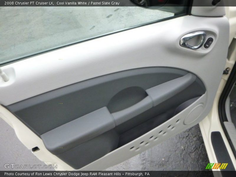 Cool Vanilla White / Pastel Slate Gray 2008 Chrysler PT Cruiser LX
