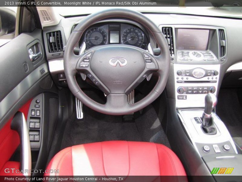 Dashboard of 2013 G IPL G Convertible