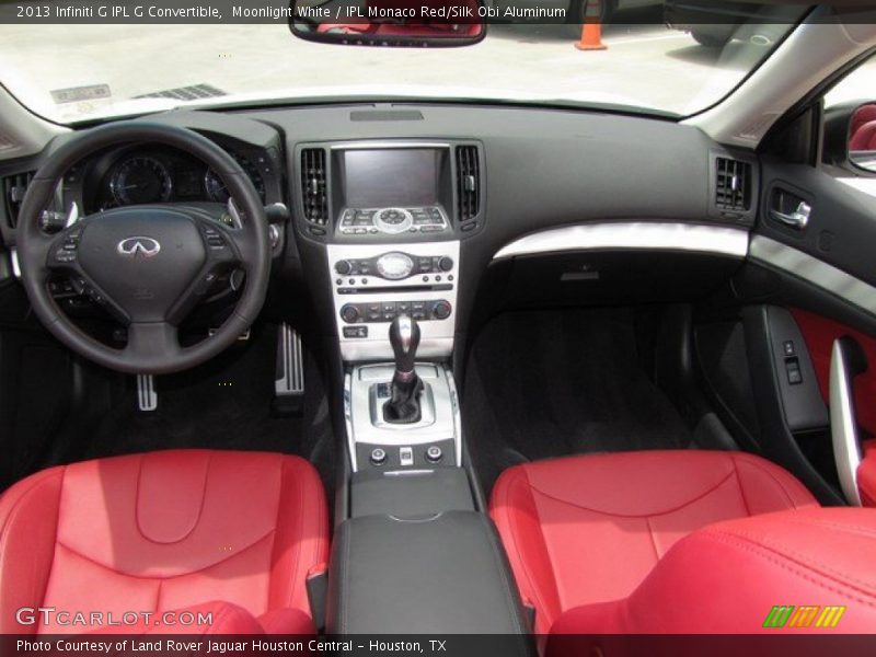 Dashboard of 2013 G IPL G Convertible