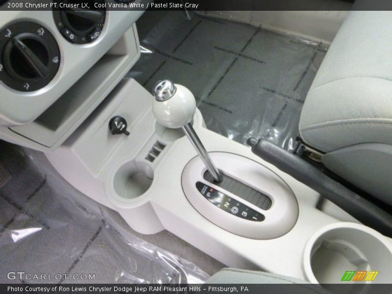 Cool Vanilla White / Pastel Slate Gray 2008 Chrysler PT Cruiser LX