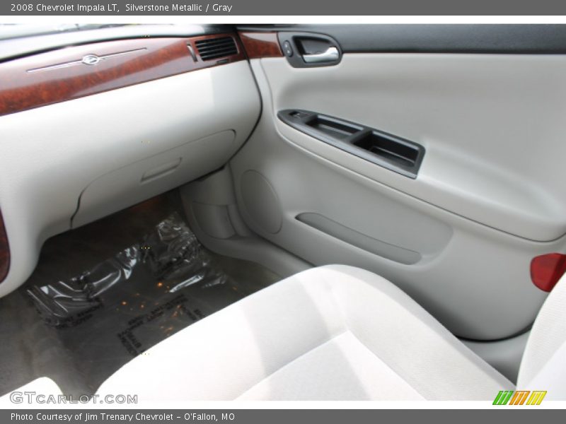 Silverstone Metallic / Gray 2008 Chevrolet Impala LT