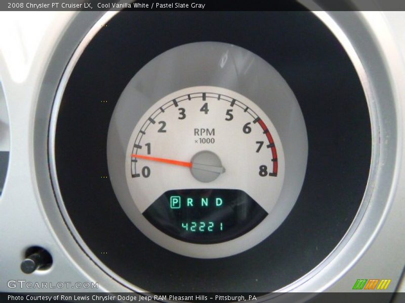 Cool Vanilla White / Pastel Slate Gray 2008 Chrysler PT Cruiser LX