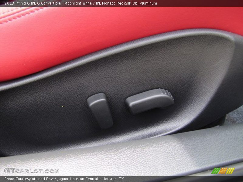 Moonlight White / IPL Monaco Red/Silk Obi Aluminum 2013 Infiniti G IPL G Convertible