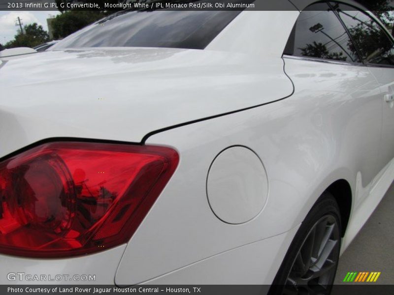 Moonlight White / IPL Monaco Red/Silk Obi Aluminum 2013 Infiniti G IPL G Convertible