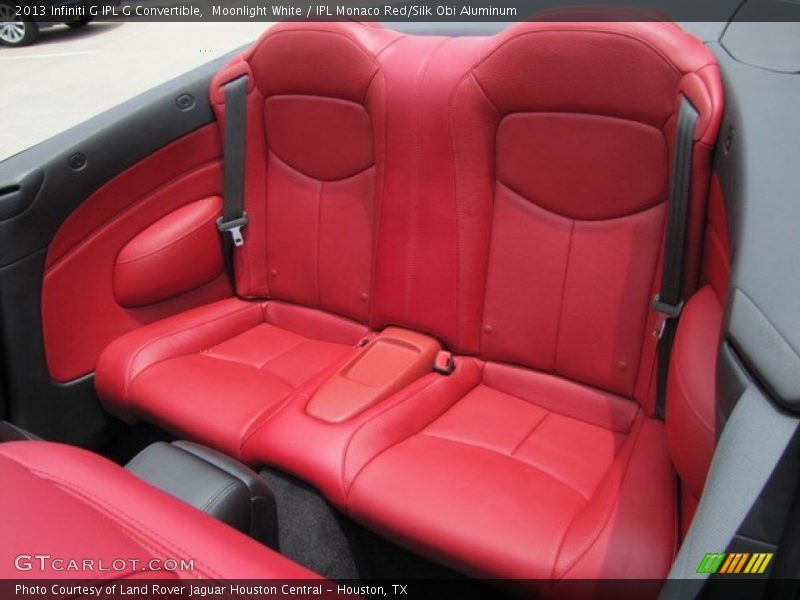 Rear Seat of 2013 G IPL G Convertible