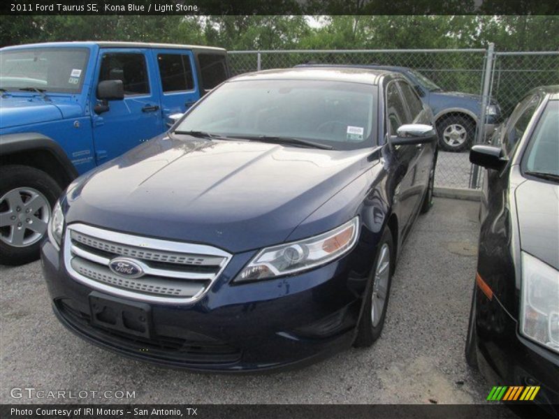 Kona Blue / Light Stone 2011 Ford Taurus SE