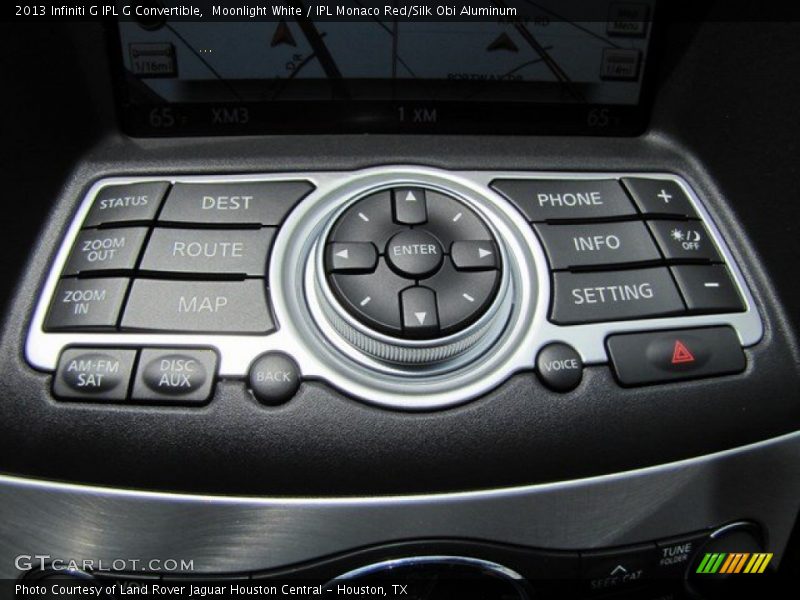 Controls of 2013 G IPL G Convertible