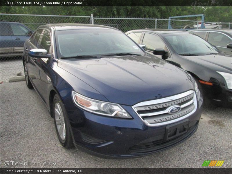 Kona Blue / Light Stone 2011 Ford Taurus SE