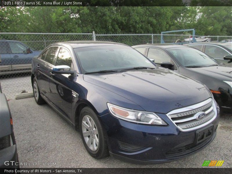 Kona Blue / Light Stone 2011 Ford Taurus SE