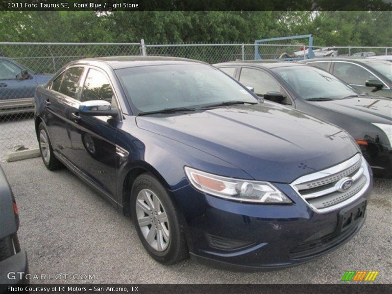 Kona Blue / Light Stone 2011 Ford Taurus SE