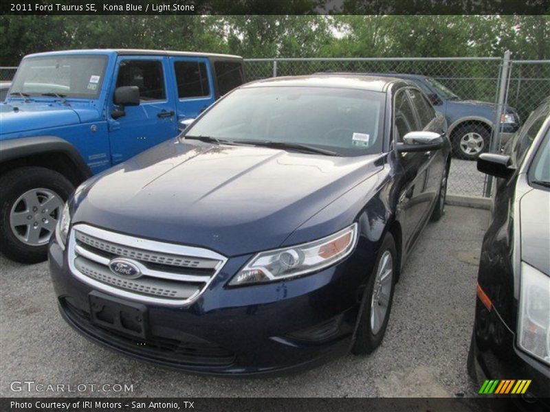 Kona Blue / Light Stone 2011 Ford Taurus SE