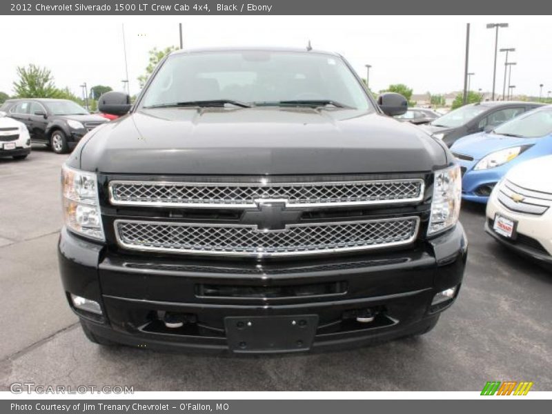 Black / Ebony 2012 Chevrolet Silverado 1500 LT Crew Cab 4x4