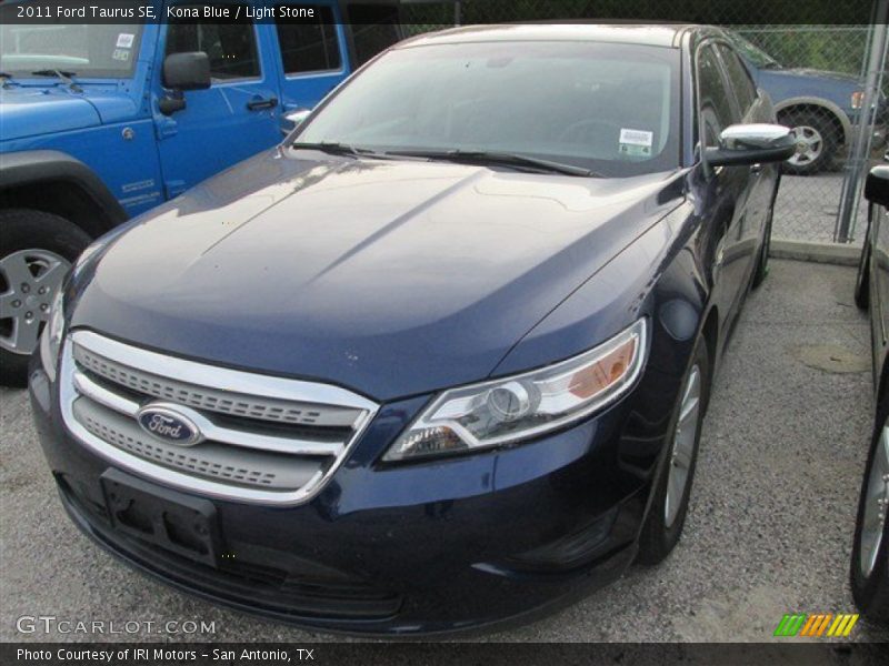 Kona Blue / Light Stone 2011 Ford Taurus SE