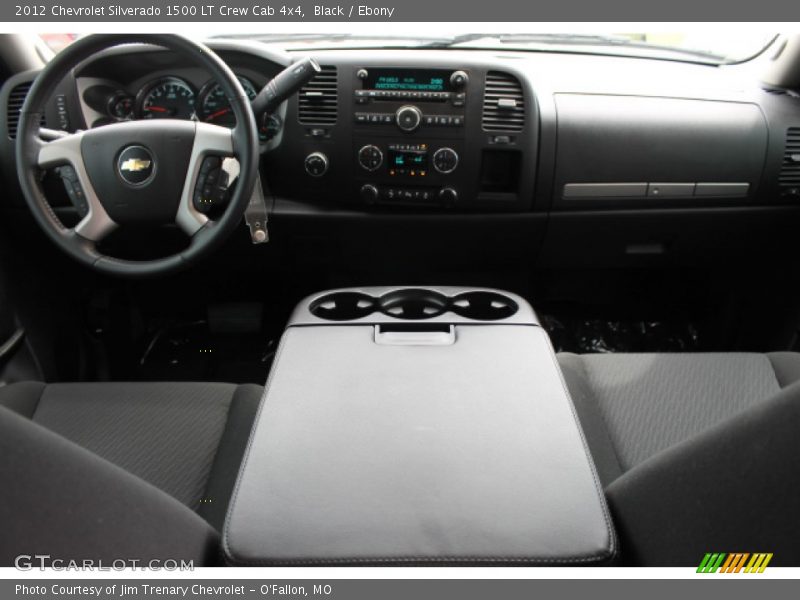 Black / Ebony 2012 Chevrolet Silverado 1500 LT Crew Cab 4x4