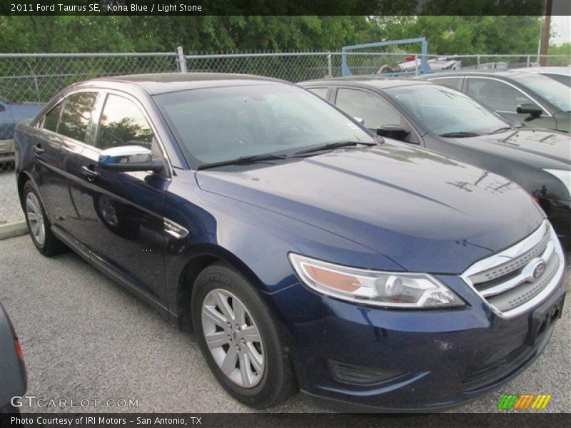 Kona Blue / Light Stone 2011 Ford Taurus SE