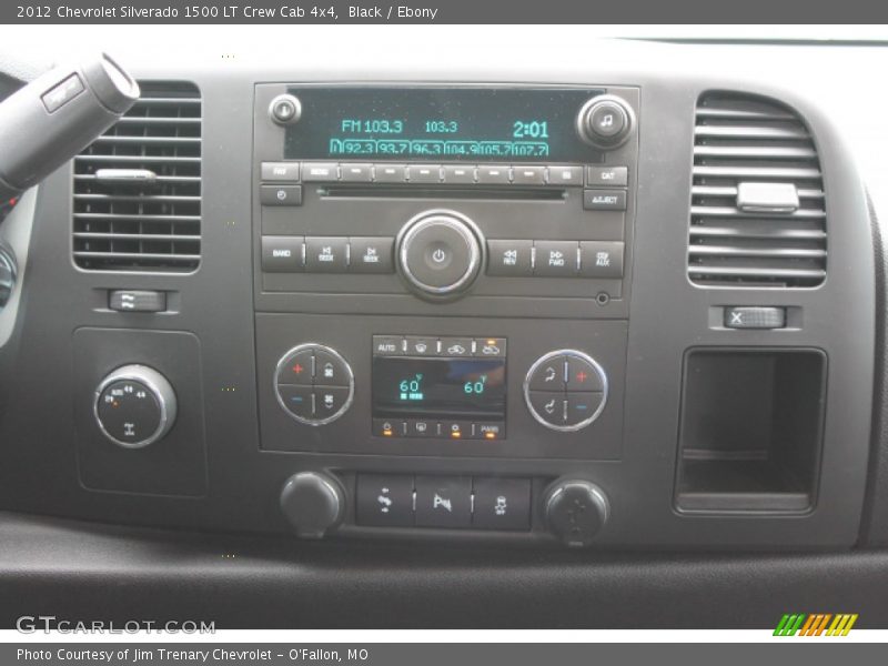 Black / Ebony 2012 Chevrolet Silverado 1500 LT Crew Cab 4x4