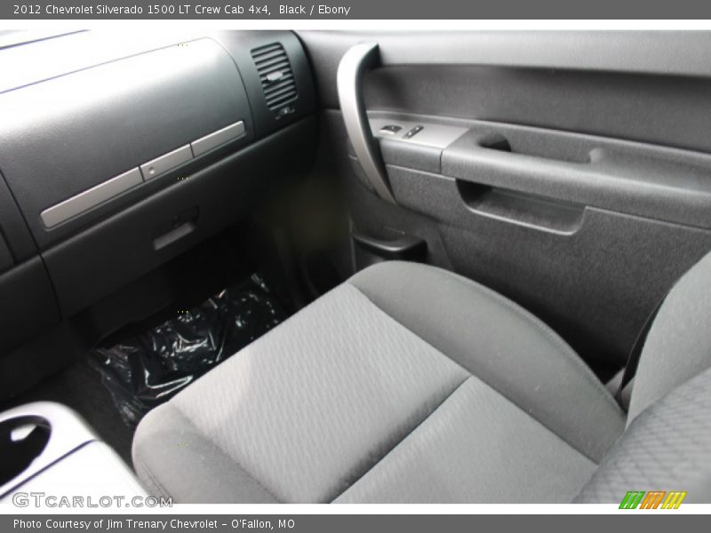 Black / Ebony 2012 Chevrolet Silverado 1500 LT Crew Cab 4x4