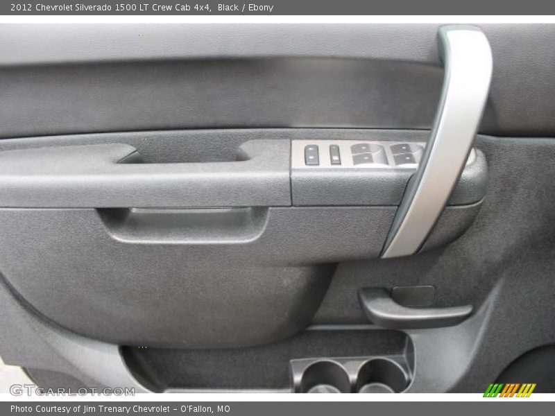 Black / Ebony 2012 Chevrolet Silverado 1500 LT Crew Cab 4x4