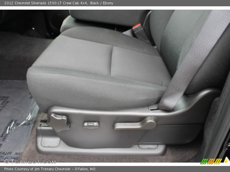 Black / Ebony 2012 Chevrolet Silverado 1500 LT Crew Cab 4x4