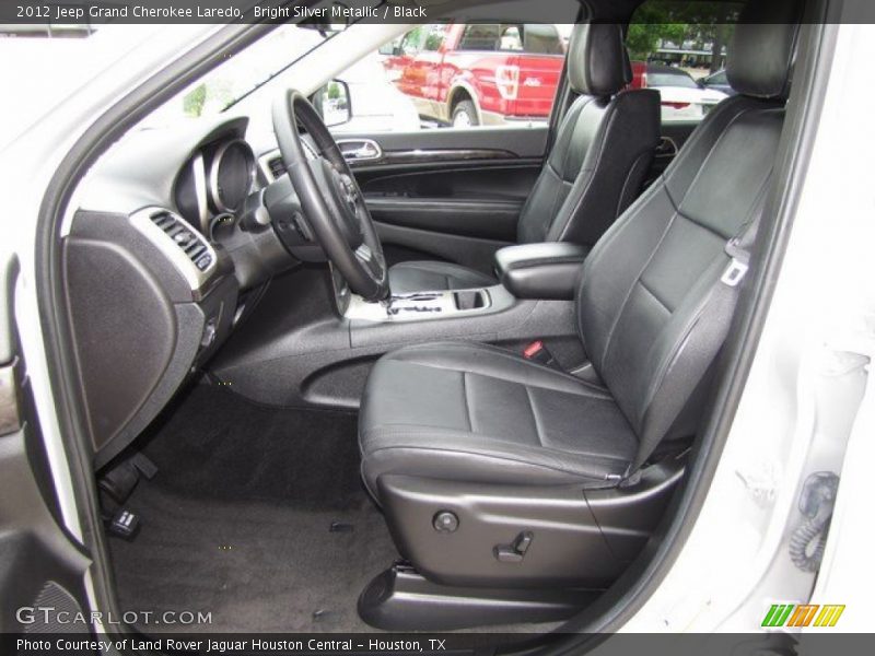 Bright Silver Metallic / Black 2012 Jeep Grand Cherokee Laredo