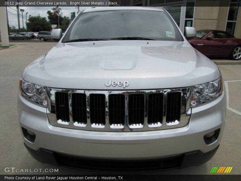 Bright Silver Metallic / Black 2012 Jeep Grand Cherokee Laredo
