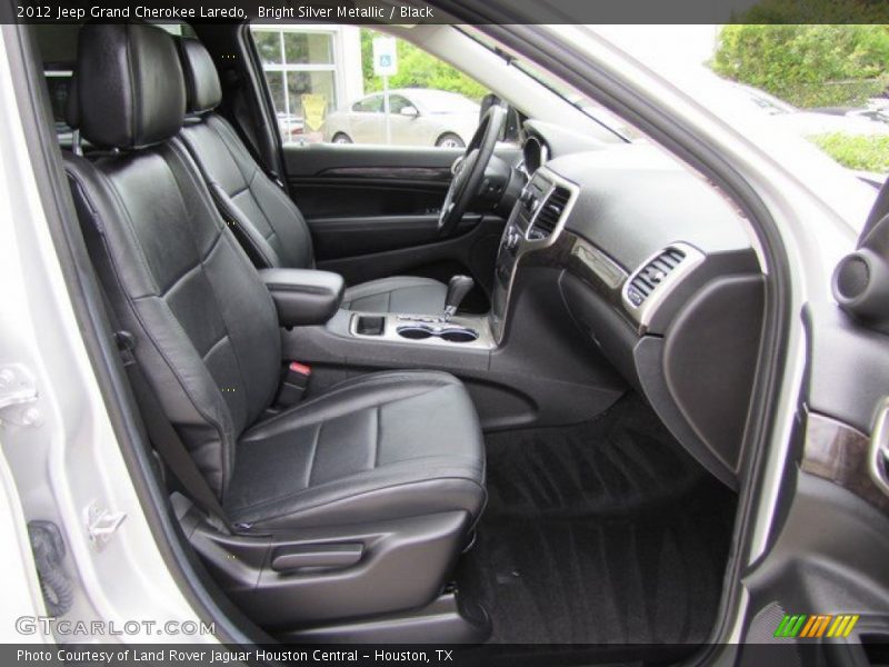 Bright Silver Metallic / Black 2012 Jeep Grand Cherokee Laredo