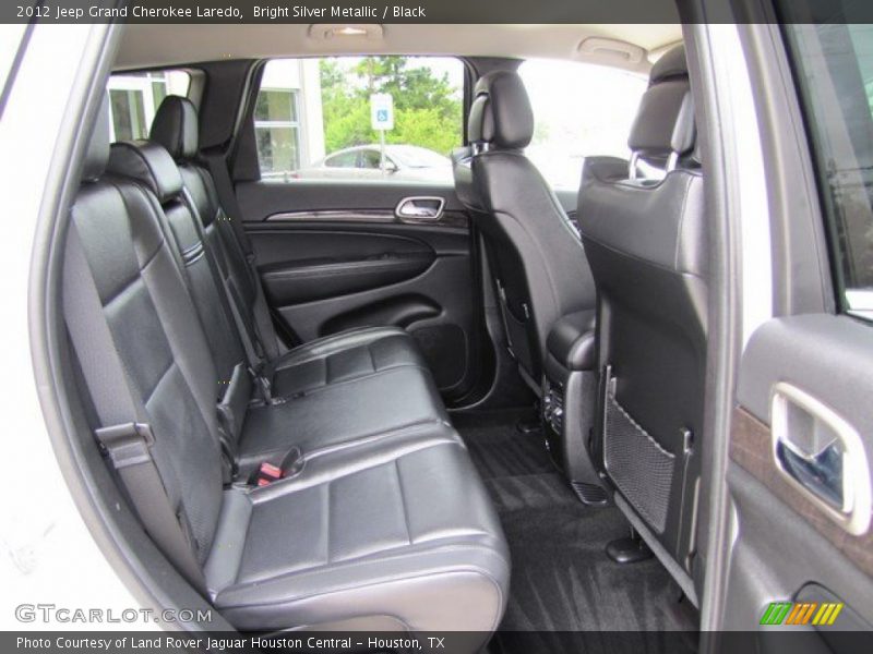 Bright Silver Metallic / Black 2012 Jeep Grand Cherokee Laredo