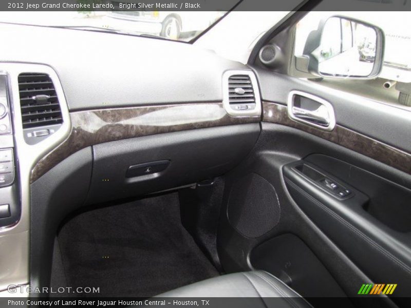 Bright Silver Metallic / Black 2012 Jeep Grand Cherokee Laredo