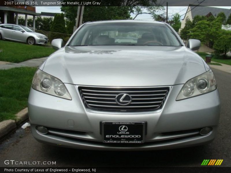 Tungsten Silver Metallic / Light Gray 2007 Lexus ES 350