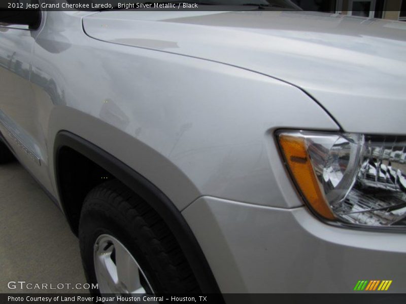 Bright Silver Metallic / Black 2012 Jeep Grand Cherokee Laredo