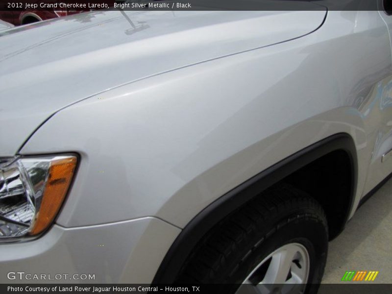 Bright Silver Metallic / Black 2012 Jeep Grand Cherokee Laredo