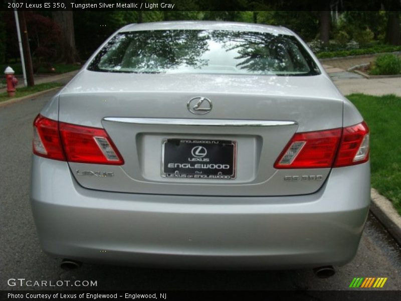 Tungsten Silver Metallic / Light Gray 2007 Lexus ES 350