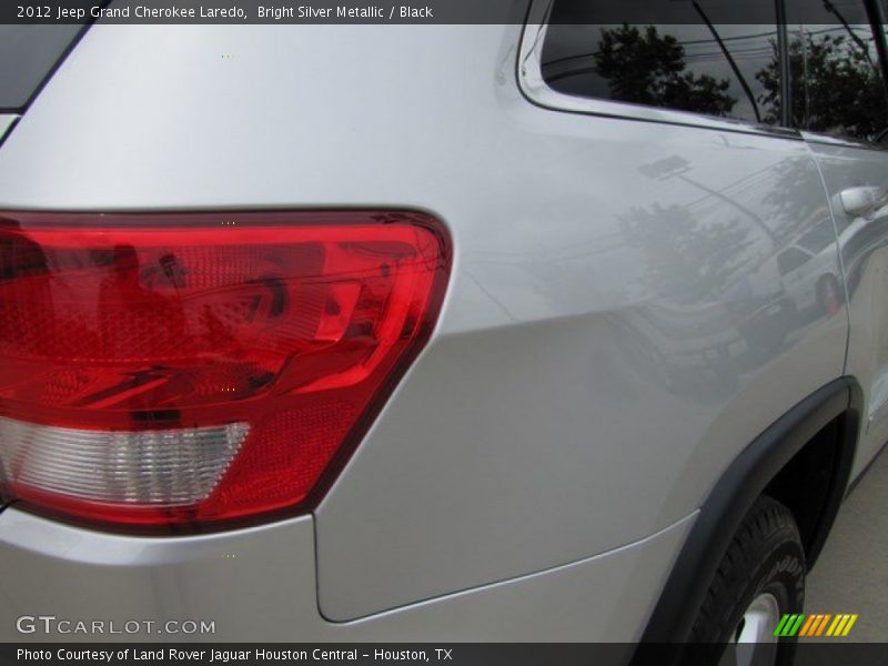 Bright Silver Metallic / Black 2012 Jeep Grand Cherokee Laredo
