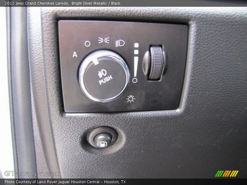 Bright Silver Metallic / Black 2012 Jeep Grand Cherokee Laredo