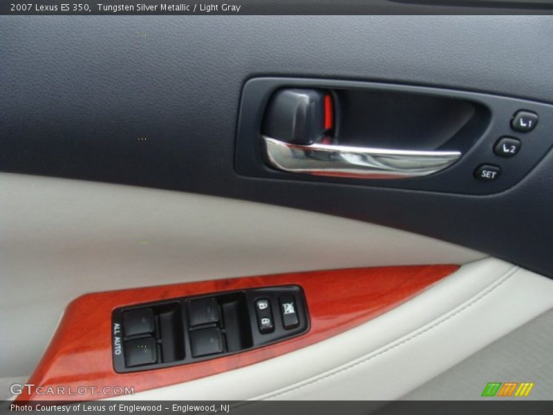 Tungsten Silver Metallic / Light Gray 2007 Lexus ES 350
