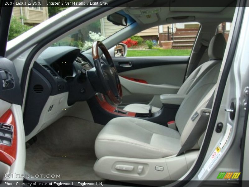 Tungsten Silver Metallic / Light Gray 2007 Lexus ES 350