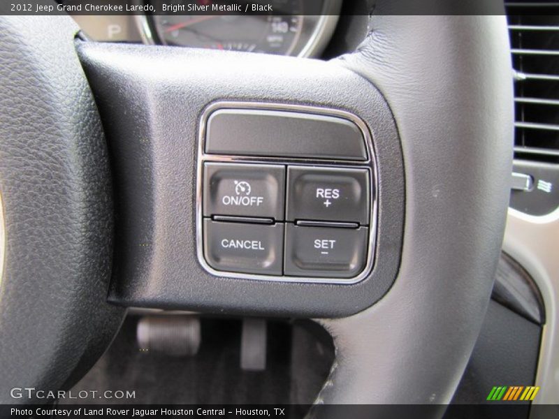 Bright Silver Metallic / Black 2012 Jeep Grand Cherokee Laredo